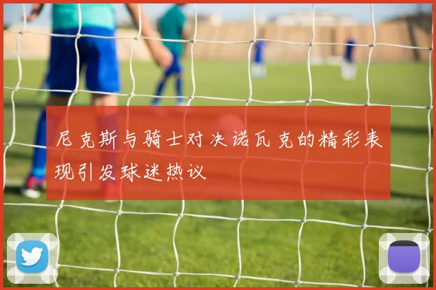 尼克斯与骑士对决诺瓦克的精彩表现引发球迷热议